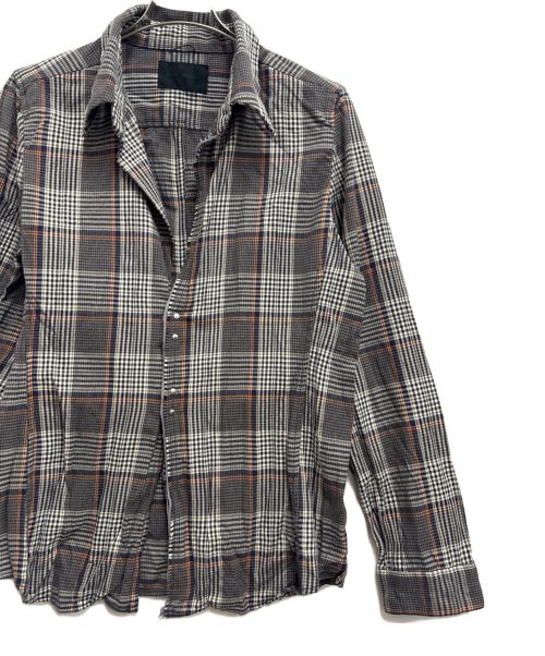 Junhashimoto（ジュンハシモト）Junhashimoto (ジュンハシモト) WRINKLE HOOK SHIRTS マルチカラー サイズ:3の古着・服飾アイテム