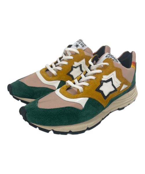 atlantic stars（アトランティックスターズ）atlantic stars (アトランティックスターズ) ローカットスニーカー グリーン×イエロー サイズ:42の古着・服飾アイテム