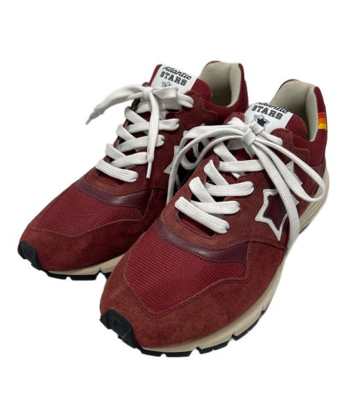 atlantic stars（アトランティックスターズ）atlantic stars (アトランティックスターズ) ローカットスニーカー エンジ サイズ:42の古着・服飾アイテム