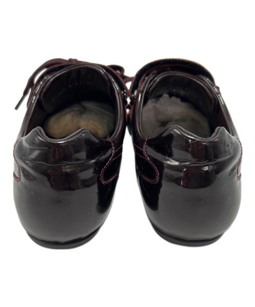 LOUIS VUITTON（ルイ ヴィトン）LOUIS VUITTON (ルイ ヴィトン) エナメルスニーカー バーガンディー サイズ:35 1/2の古着・服飾アイテム