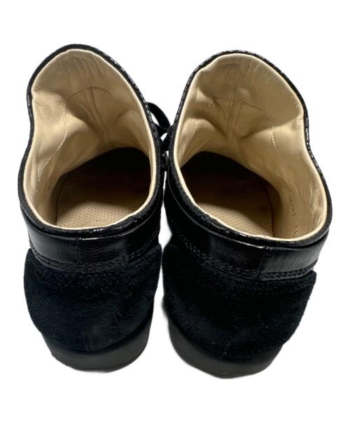 CHANEL（シャネル）CHANEL (シャネル) パンチングデザインレザースニーカー ブラック サイズ:36 1/2の古着・服飾アイテム