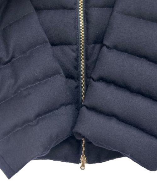 TATRAS（タトラス）TATRAS (タトラス) ノーカラーダウンジャケット ネイビー サイズ:3の古着・服飾アイテム