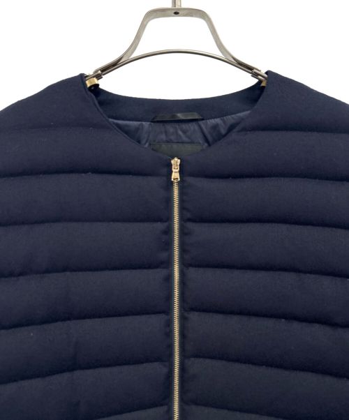 TATRAS（タトラス）TATRAS (タトラス) ノーカラーダウンジャケット ネイビー サイズ:3の古着・服飾アイテム
