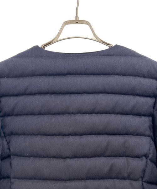 TATRAS（タトラス）TATRAS (タトラス) ノーカラーダウンジャケット ネイビー サイズ:3の古着・服飾アイテム