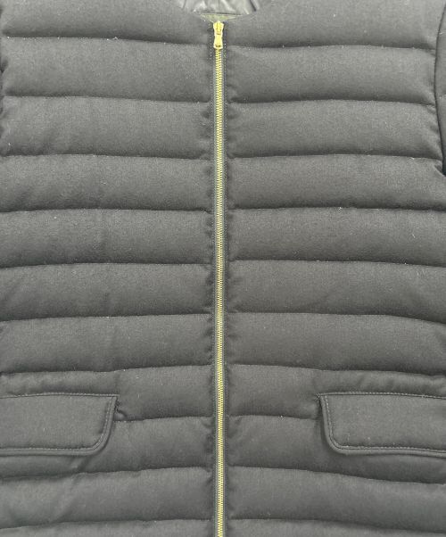 TATRAS（タトラス）TATRAS (タトラス) ノーカラーダウンジャケット ネイビー サイズ:3の古着・服飾アイテム