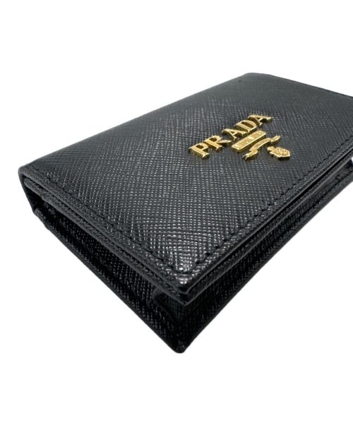 PRADA（プラダ）PRADA (プラダ) カードケース ブラックの古着・服飾アイテム