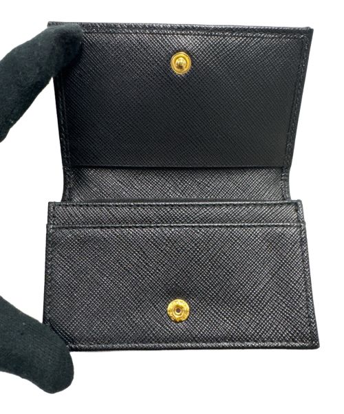 PRADA（プラダ）PRADA (プラダ) カードケース ブラックの古着・服飾アイテム