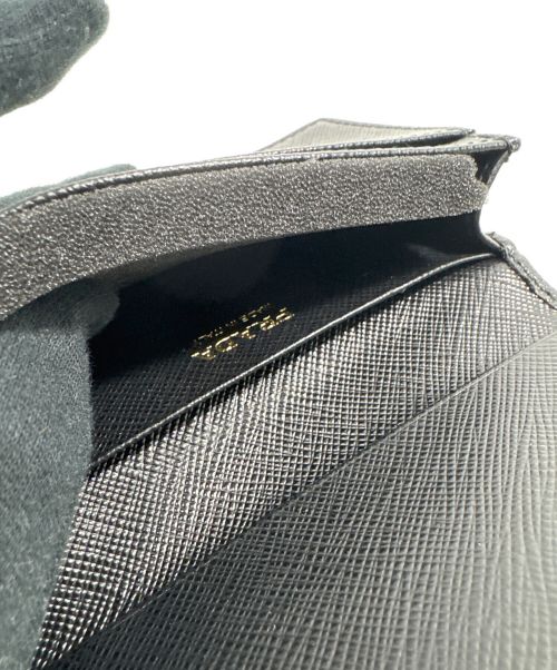 PRADA（プラダ）PRADA (プラダ) カードケース ブラックの古着・服飾アイテム