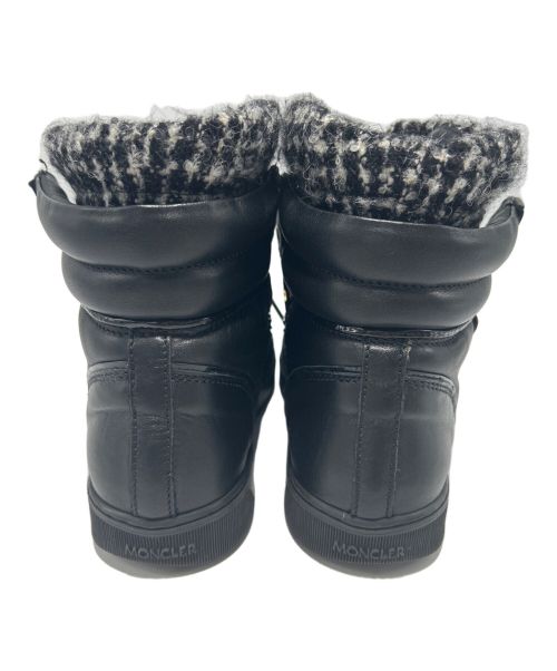 MONCLER（モンクレール）MONCLER (モンクレール) ハイカットスニーカー ブラック サイズ:36の古着・服飾アイテム