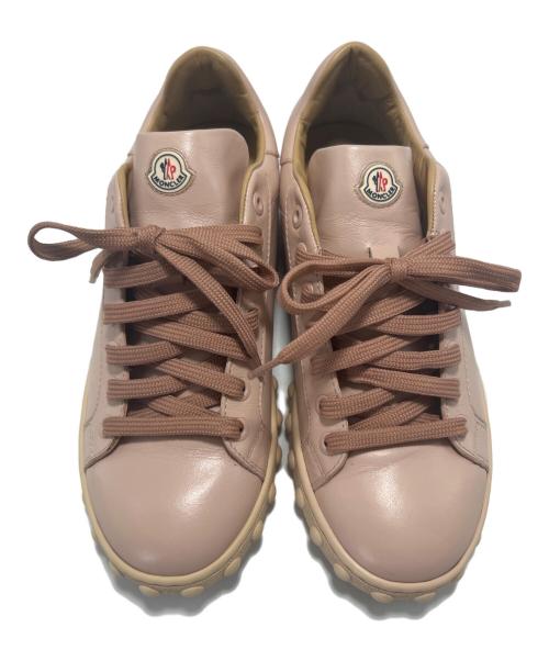 MONCLER（モンクレール）MONCLER (モンクレール) ローカットスニーカー ピンク サイズ:35の古着・服飾アイテム