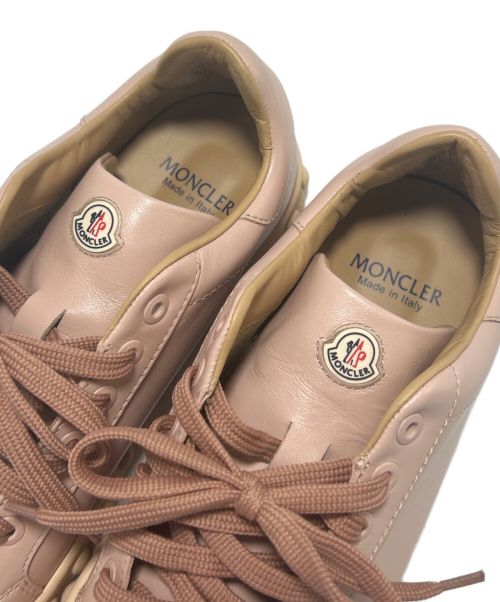 MONCLER（モンクレール）MONCLER (モンクレール) ローカットスニーカー ピンク サイズ:35の古着・服飾アイテム