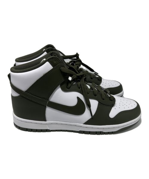 NIKE（ナイキ）NIKE (ナイキ) スニーカー カーキ×ホワイト サイズ:29cm 未使用品の古着・服飾アイテム