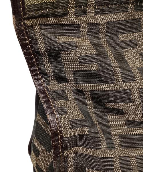 FENDI（フェンディ）FENDI (フェンディ) 折り畳みトートバッグ ブラウンの古着・服飾アイテム