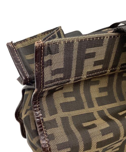 FENDI（フェンディ）FENDI (フェンディ) 折り畳みトートバッグ ブラウンの古着・服飾アイテム