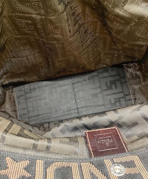 FENDI（フェンディ）FENDI (フェンディ) 折り畳みトートバッグ ブラウンの古着・服飾アイテム