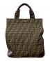 FENDI（フェンディ）の古着「折り畳みトートバッグ」｜ブラウン