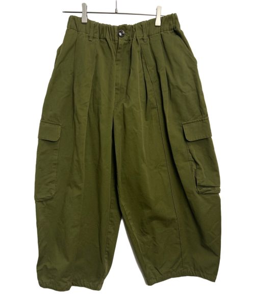 B.BALLSY（ボールジーブラザーズ）B.BALLSY (ボールジーブラザーズ) ミリタリーセットアップ カーキ サイズ:Mの古着・服飾アイテム