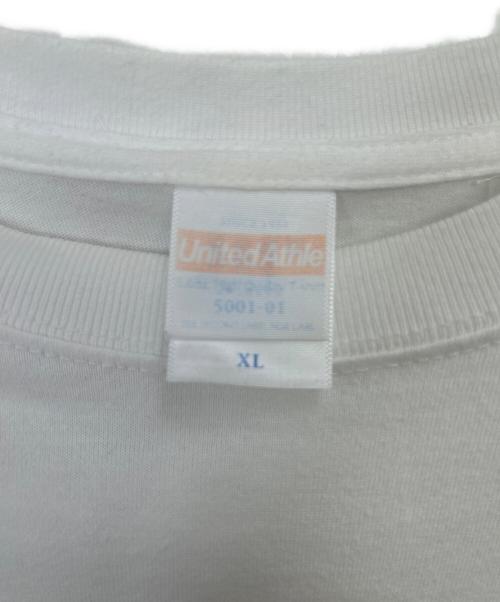 united athle（ユナイテッドアスレ）united athle (ユナイテッドアスレ) 半袖カットソー ホワイト サイズ:XLの古着・服飾アイテム
