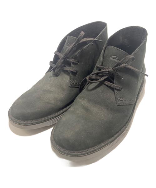 CLARKS（クラークス）CLARKS (クラークス) チャッカブーツ ブラック サイズ:26.5の古着・服飾アイテム