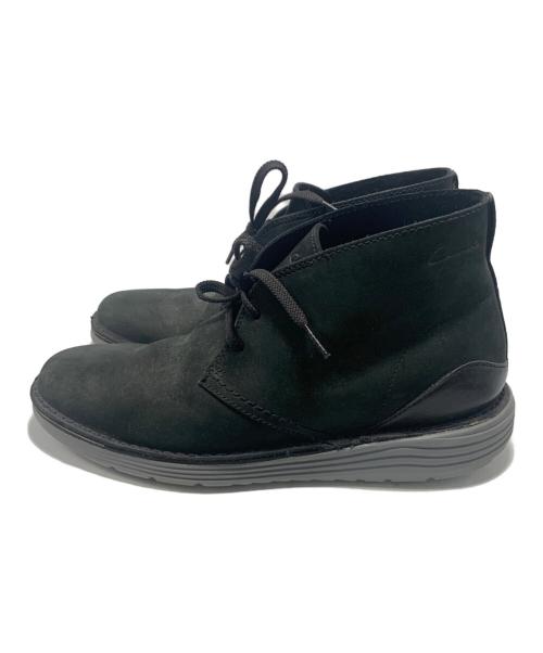 CLARKS（クラークス）CLARKS (クラークス) チャッカブーツ ブラック サイズ:26.5の古着・服飾アイテム