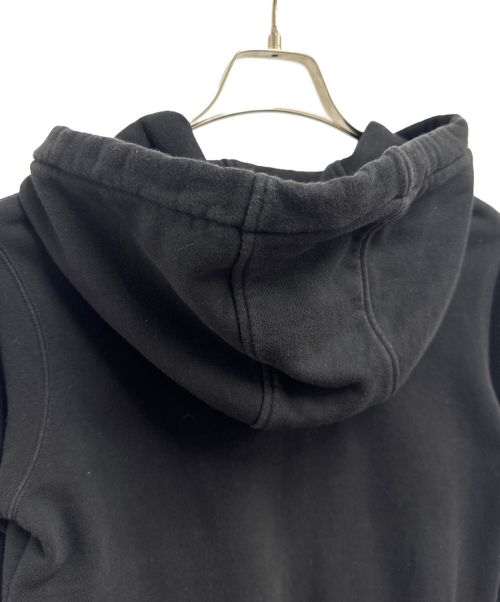 BURBERRY（バーバリー）BURBERRY (バーバリー) アイコンストライプジップアップパーカー ブラック サイズ:XSの古着・服飾アイテム