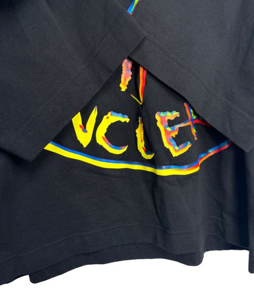 MONCLER（モンクレール）MONCLER (モンクレール) オーバーサイズ半袖Tシャツ ブラック サイズ:Mの古着・服飾アイテム