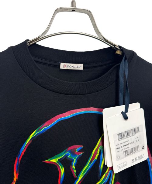 MONCLER（モンクレール）MONCLER (モンクレール) オーバーサイズ半袖Tシャツ ブラック サイズ:Mの古着・服飾アイテム