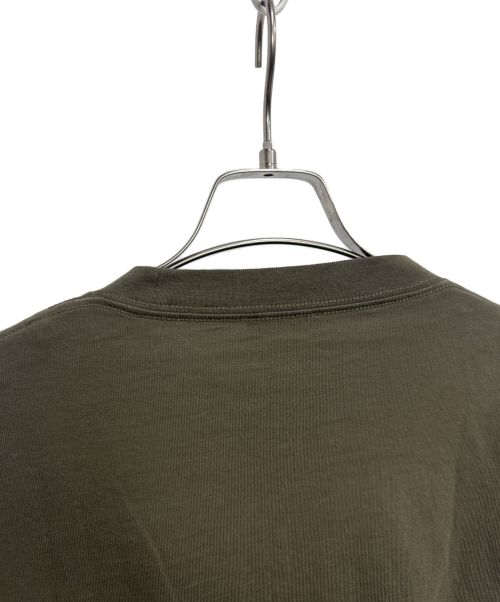 MONCLER（モンクレール）MONCLER (モンクレール) ショート丈ロングスリーブカットソー カーキ サイズ:Mの古着・服飾アイテム