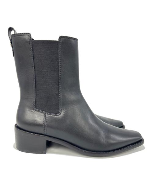 TORY BURCH（トリーバーチ）TORY BURCH (トリーバーチ) サイドゴアブーツ ブラック サイズ:8Mの古着・服飾アイテム