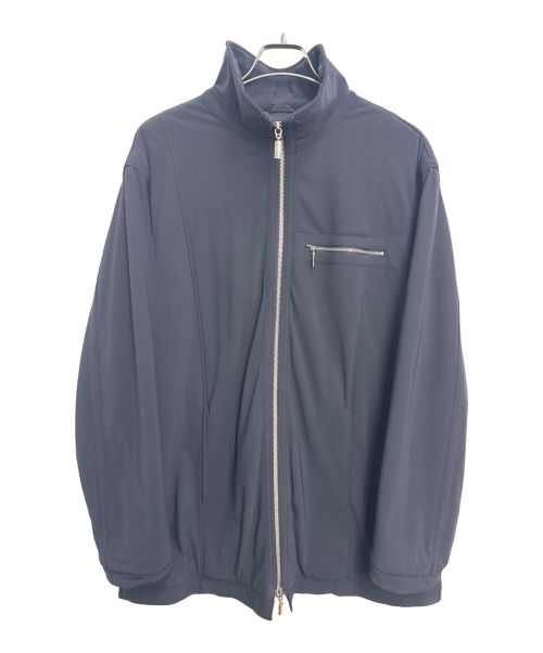 GIORGIO ARMANI（ジョルジオアルマーニ）GIORGIO ARMANI (ジョルジョアルマーニ) ダブルジップアップジャケット ブラック サイズ:48の古着・服飾アイテム
