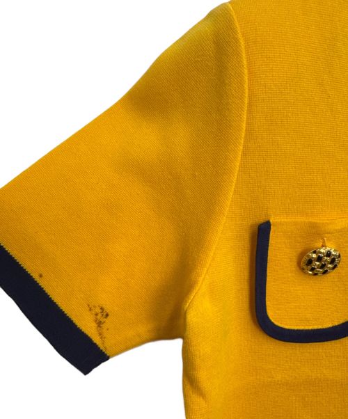 Yves Saint Laurent（イヴサンローラン）Yves Saint Laurent (イヴサンローラン) ヴィンテージカーディガン オレンジ サイズ:Mの古着・服飾アイテム