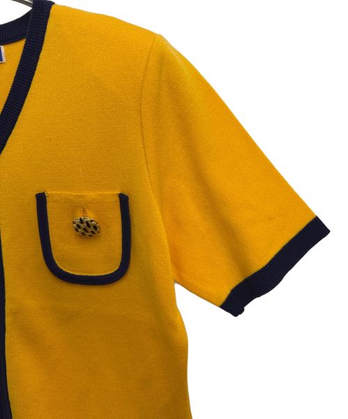 Yves Saint Laurent（イヴサンローラン）Yves Saint Laurent (イヴサンローラン) ヴィンテージカーディガン オレンジ サイズ:Mの古着・服飾アイテム