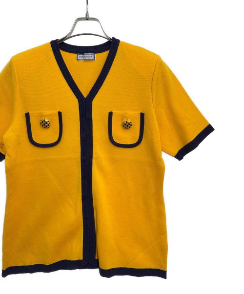 Yves Saint Laurent（イヴサンローラン）Yves Saint Laurent (イヴサンローラン) ヴィンテージカーディガン オレンジ サイズ:Mの古着・服飾アイテム