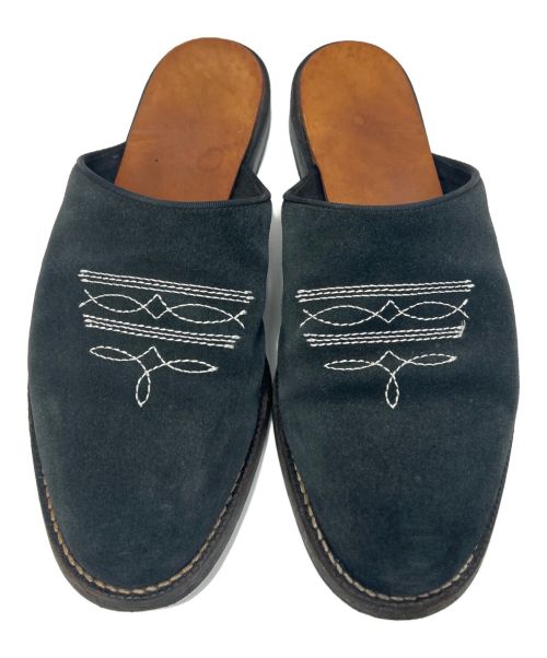 HENDER SCHEME（エンダースキーマ）HENDER SCHEME (エンダースキーマ) suede cheak ブラック サイズ:4(26~26.5cm)の古着・服飾アイテム