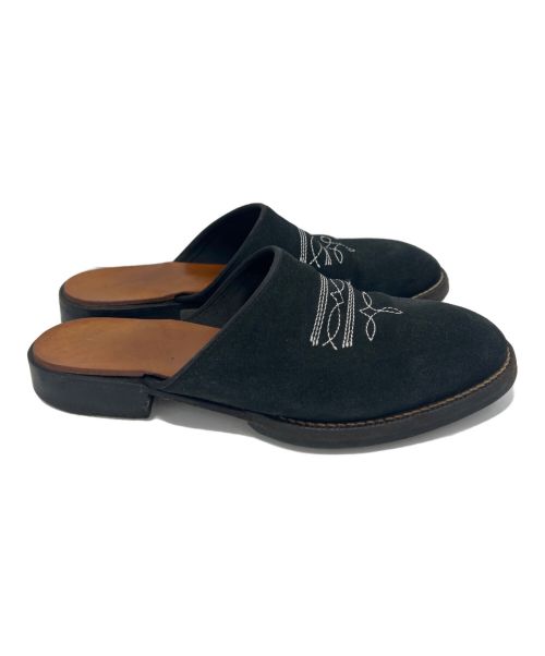 HENDER SCHEME（エンダースキーマ）HENDER SCHEME (エンダースキーマ) suede cheak ブラック サイズ:4(26~26.5cm)の古着・服飾アイテム