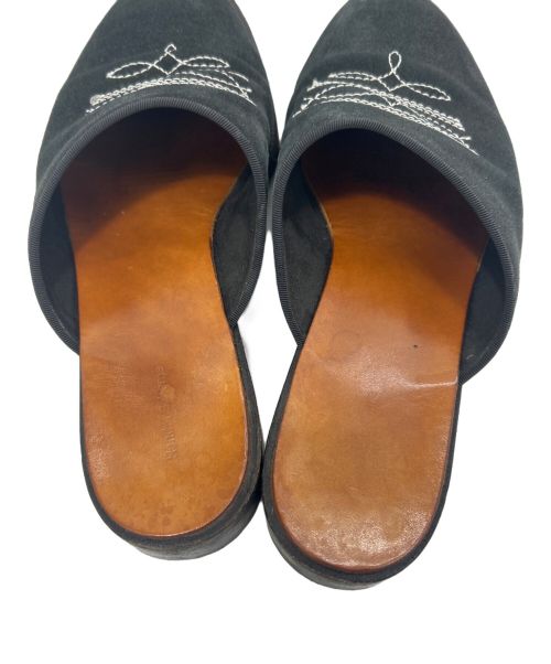 HENDER SCHEME（エンダースキーマ）HENDER SCHEME (エンダースキーマ) suede cheak ブラック サイズ:4(26~26.5cm)の古着・服飾アイテム