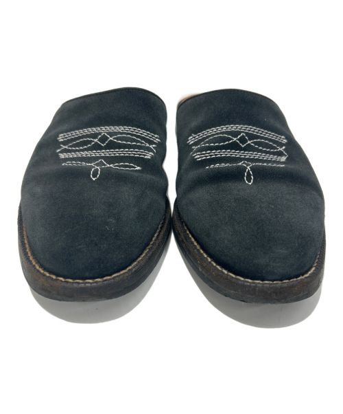 HENDER SCHEME（エンダースキーマ）HENDER SCHEME (エンダースキーマ) suede cheak ブラック サイズ:4(26~26.5cm)の古着・服飾アイテム