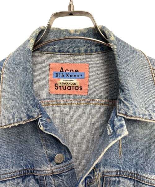 ACNE STUDIOS Bla konst（アクネステュディオスブロコンスト）ACNE STUDIOS Bla konst (アクネステュディオスブロコンスト) デニムジャケット ライトブルー サイズ:44の古着・服飾アイテム