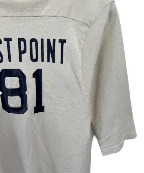 mayo SPRUCE（メイヨー スプルース）mayo SPRUCE (メイヨー スプルース) 7分袖カットソー アイボリー サイズ:Sの古着・服飾アイテム