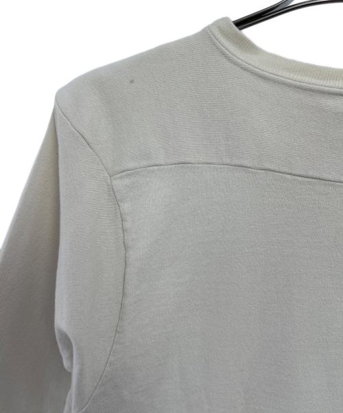 mayo SPRUCE（メイヨー スプルース）mayo SPRUCE (メイヨー スプルース) 7分袖カットソー アイボリー サイズ:Sの古着・服飾アイテム