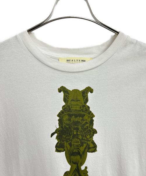 1017 ALYX 9SM（テンセブンティーン アリクス ナインエスエム）1017 ALYX 9SM (アリクス) カットソー ホワイト サイズ:Lの古着・服飾アイテム