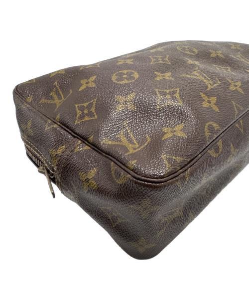 LOUIS VUITTON（ルイ ヴィトン）LOUIS VUITTON (ルイ ヴィトン) コスメポーチ ブラウンの古着・服飾アイテム