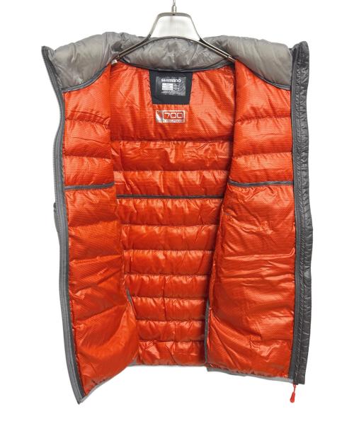SHIMANO（シマノ）SHIMANO (シマノ) 700FPダウンベスト グレー サイズ:XLの古着・服飾アイテム