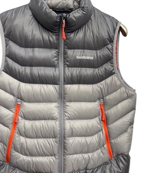 SHIMANO（シマノ）SHIMANO (シマノ) 700FPダウンベスト グレー サイズ:XLの古着・服飾アイテム