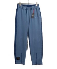 SYU.HOMME/FEMM（シュウオムフェム）の古着「ドッキングパンツ」｜ブルー