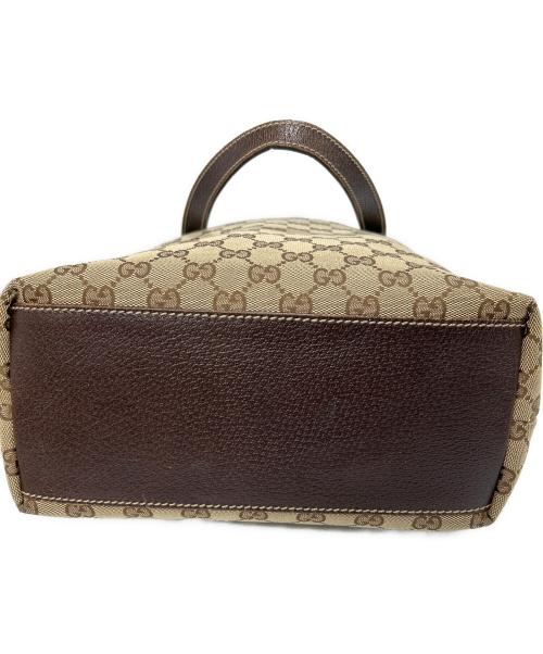 GUCCI（グッチ）GUCCI (グッチ) GGキャンバストートバッグ ベージュの古着・服飾アイテム