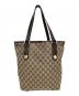 GUCCI（グッチ）の古着「GGキャンバストートバッグ」｜ベージュ