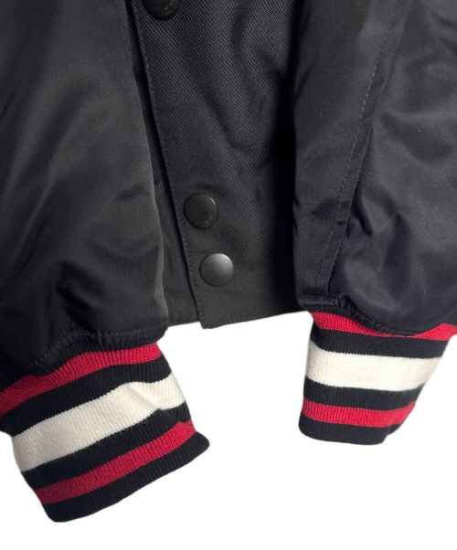 GIVENCHY（ジバンシィ）GIVENCHY (ジバンシィ) 刺繍ボンバージャケット ブラック サイズ:46の古着・服飾アイテム