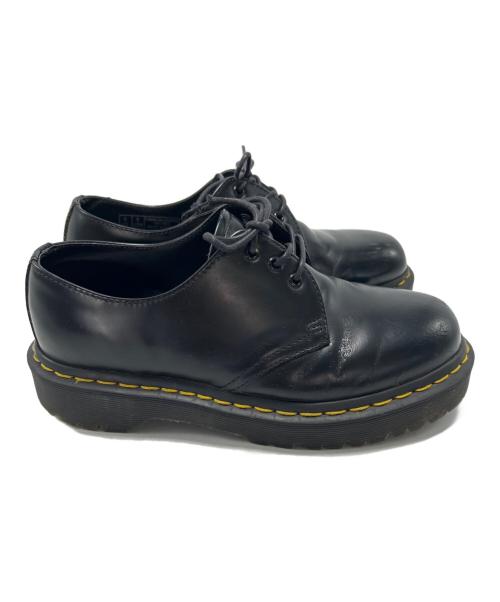 Dr.Martens（ドクターマーチン）Dr.Martens (ドクターマーチン) 3ホールシューズ ブラック サイズ:UK5の古着・服飾アイテム