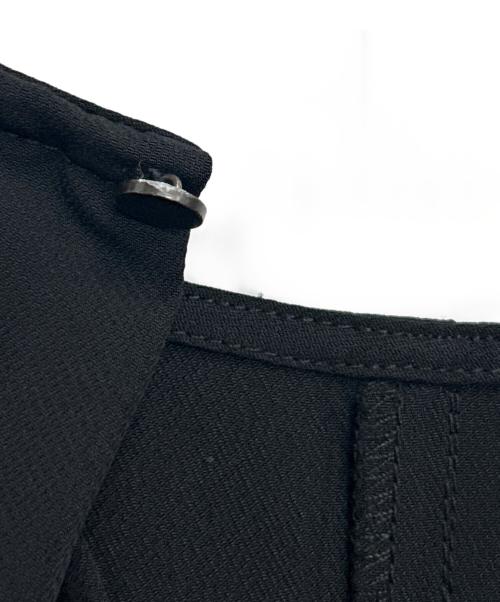 ROSSO（ロッソ）ROSSO (ロッソ) バックタックウエストベルトワンピース ブラック サイズ:FREEの古着・服飾アイテム